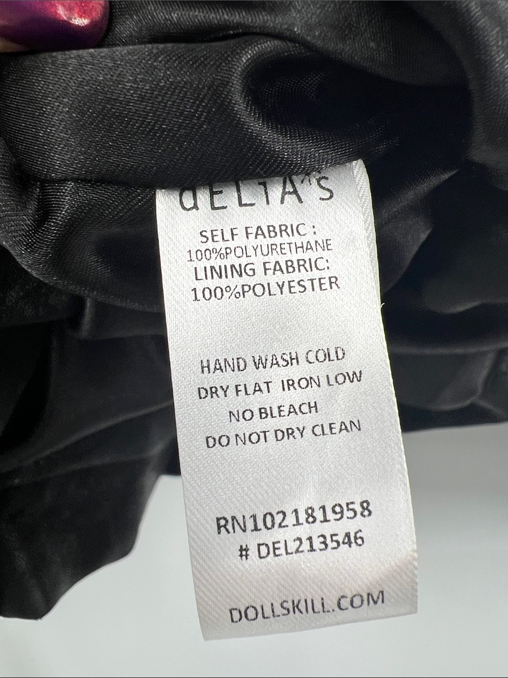 Delia*s by Dolls Kill NWT Days Flutter By Embroidered Moto Jacket size XXL - Picture 6 of 6